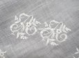 画像6: 19世紀 アンティーク  結婚式のハンカチ モノグラム刺繍入り　ホワイトワーク＆手編みのヴァランシエンヌレース