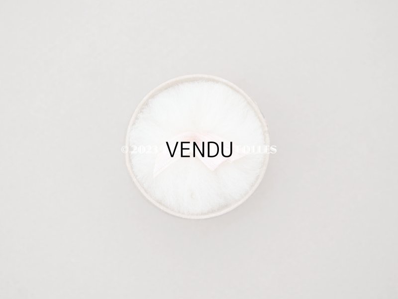 画像6: アンティーク 携帯用 パウダーボックス パフ付 LA DORINE DE POCHE POUDRE DE RIZ COMPACTE - DORIN PARIS -