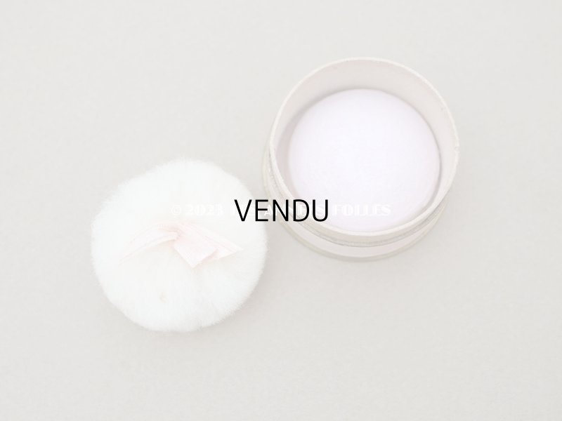 画像5: アンティーク 携帯用 パウダーボックス パフ付 LA DORINE DE POCHE POUDRE DE RIZ COMPACTE - DORIN PARIS -