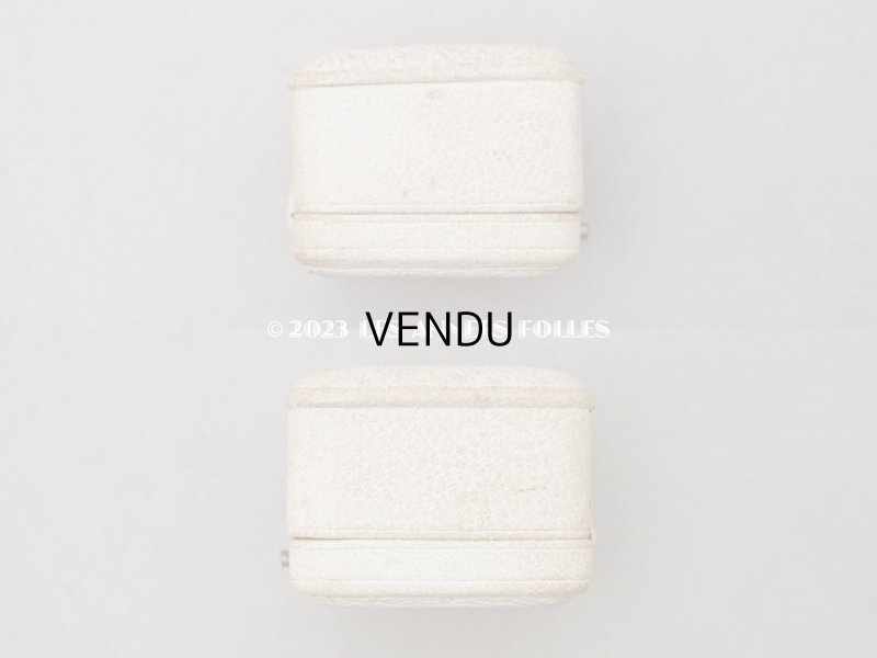 画像8: アンティーク イニシャル入り ジュエリーボックス ベージュ リングボックス