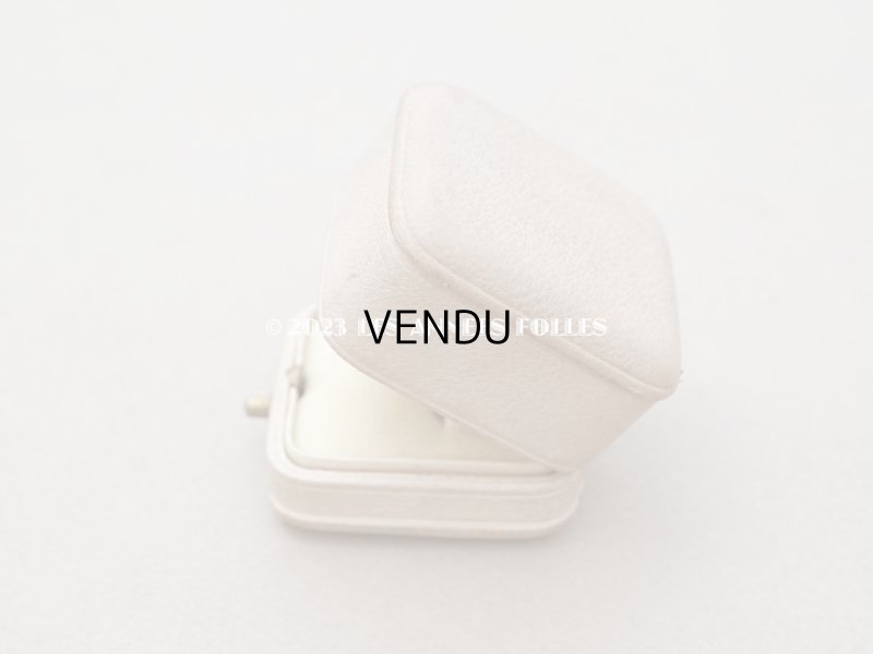 画像4: アンティーク ジュエリーボックス ベージュ リングボックス