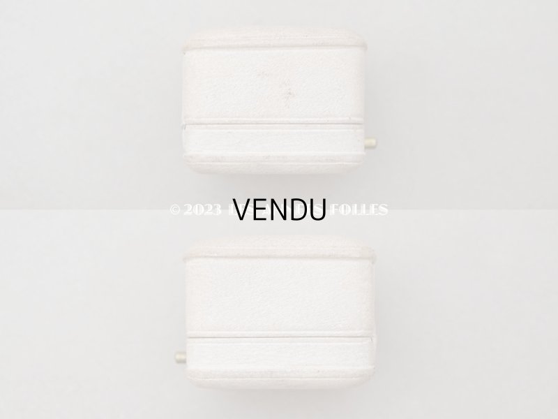 画像8: アンティーク ジュエリーボックス ベージュ リングボックス