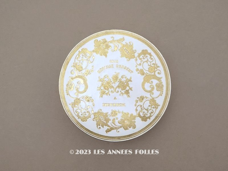 画像1: 1850年頃 アンティーク チョコレートボックス - DEVINCK PARIS -