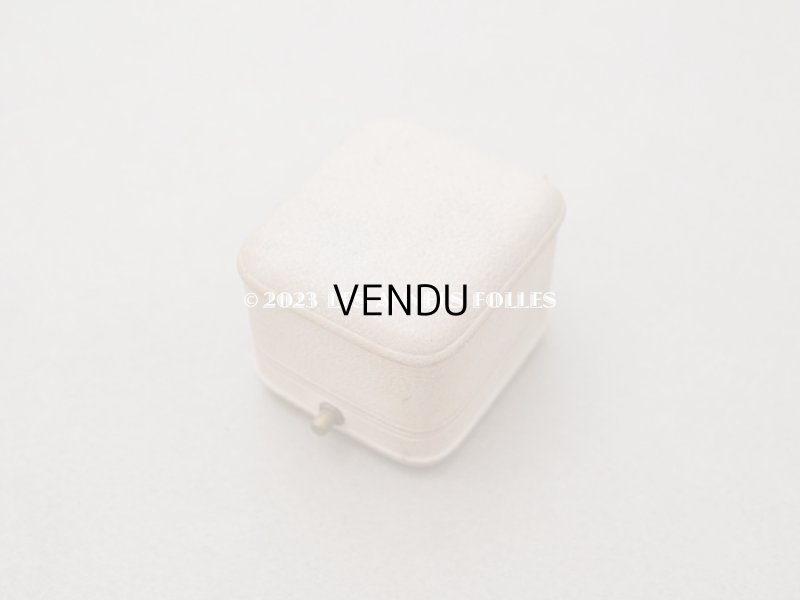 画像5: アンティーク ジュエリーボックス ベージュ リングボックス