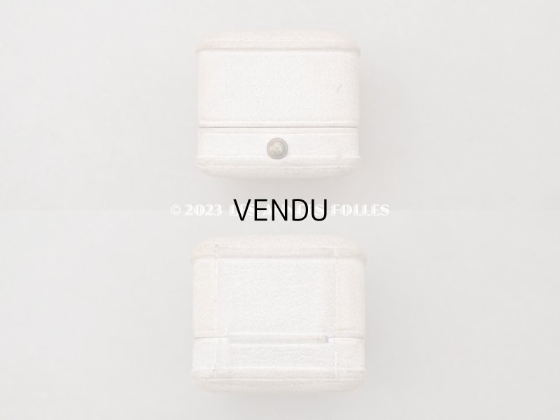 画像7: アンティーク ジュエリーボックス ベージュ リングボックス