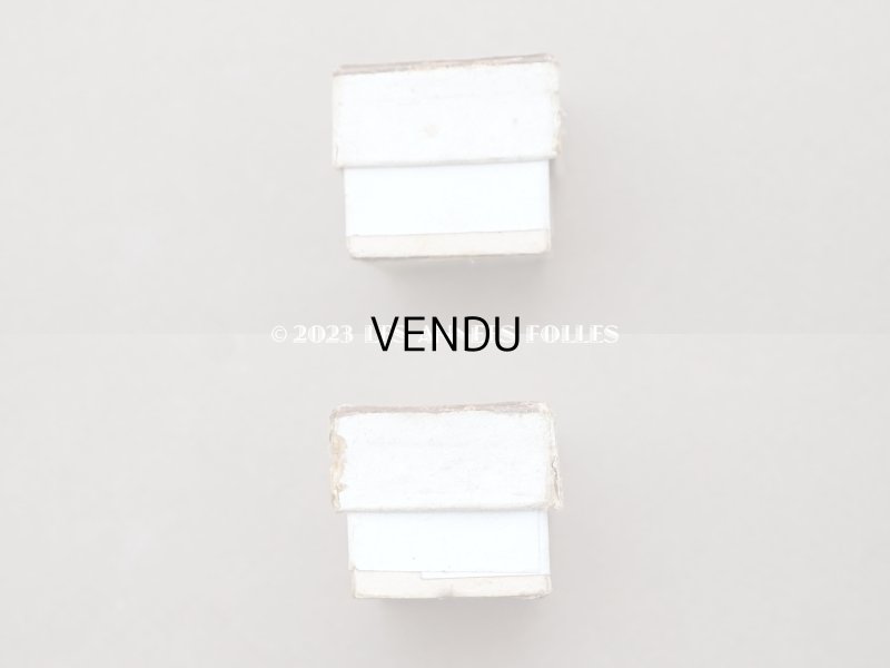 画像10: アンティーク ボンマルシェ　シルバー製シンブル イニシャル入り&星柄 指ぬき  - AU BON MARCHE -