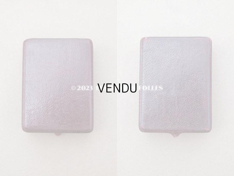 画像7: アンティーク 結婚指輪用 ジュエリーボックス マリッジリング用 本革製 ボルドー