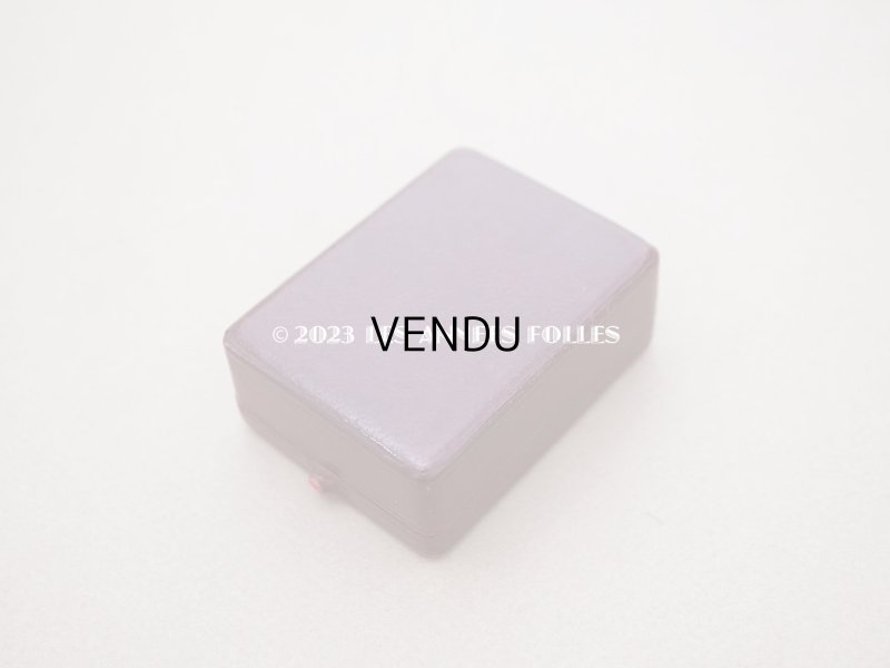 画像6: アンティーク 結婚指輪用 ジュエリーボックス マリッジリング用 本革製 ボルドー