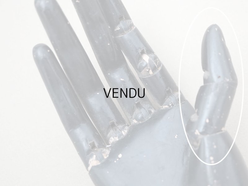 画像9: アンティーク 木製 ジュエリースタンド ハンドモチーフ リングスタンド