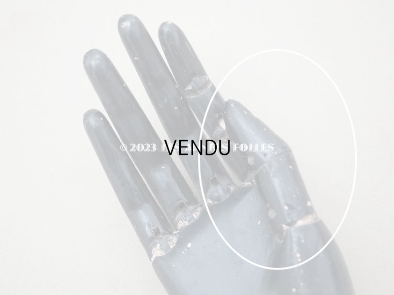 画像8: アンティーク 木製 ジュエリースタンド ハンドモチーフ リングスタンド