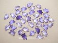 画像1: 【クリスマスセール2023対象外】アンティーク 布花材料 菫の花びら 36枚のセット (1)