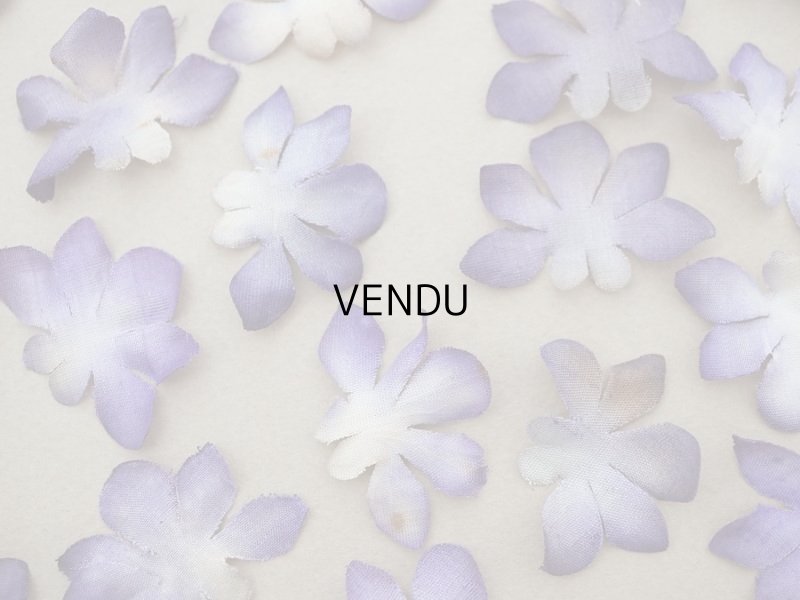 画像3: ＊蚤の市セット＊ アンティーク 菫の花びら 100ピースのセット　