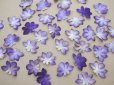 画像3: 【クリスマスセール2023対象外】アンティーク 布花材料 菫の花びら 36枚のセット (3)