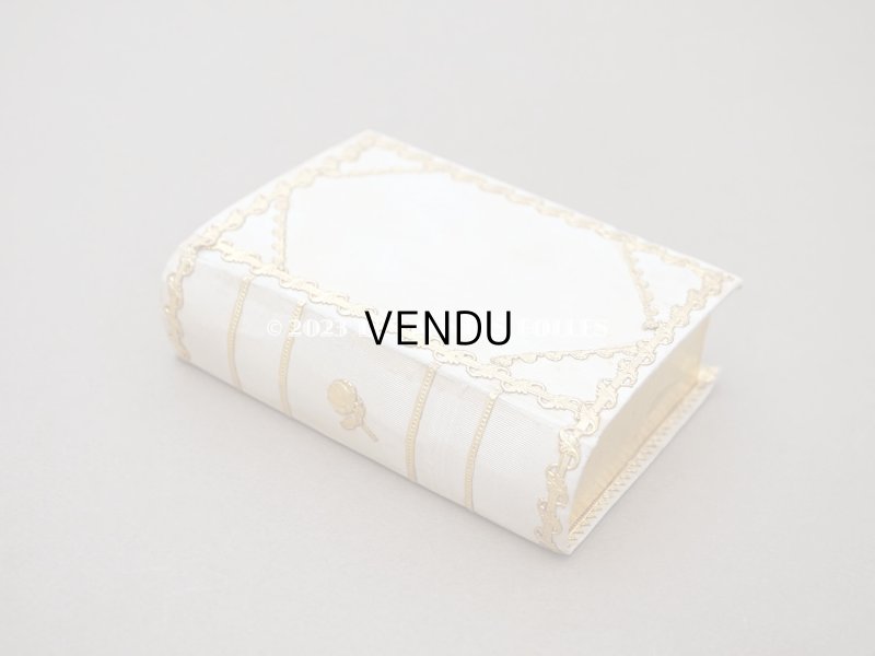 画像3: 19世紀 アンティーク ルリケール 幼いキリスト＆聖遺物入り聖書型ボックス 聖人の遺品　