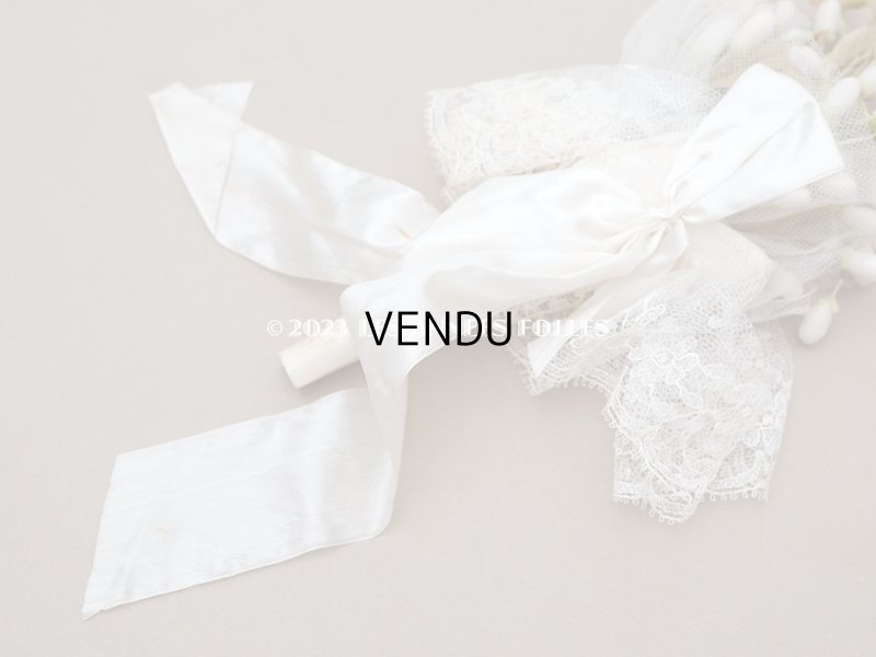 画像8: 1900年代 アンティーク ワックスフラワーのブーケ　ウェディングブーケ 　結婚式 