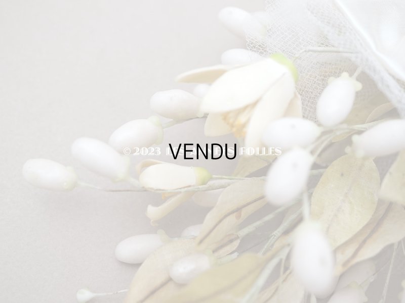 画像4: 1900年代 アンティーク ワックスフラワーのブーケ　ウェディングブーケ 　結婚式 