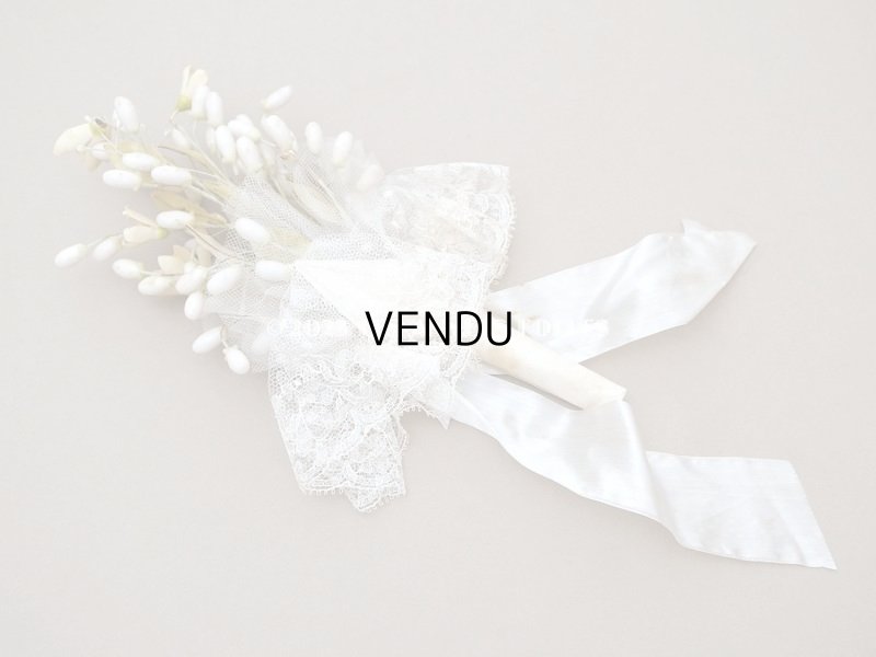 画像5: 1900年代 アンティーク ワックスフラワーのブーケ　ウェディングブーケ 　結婚式 