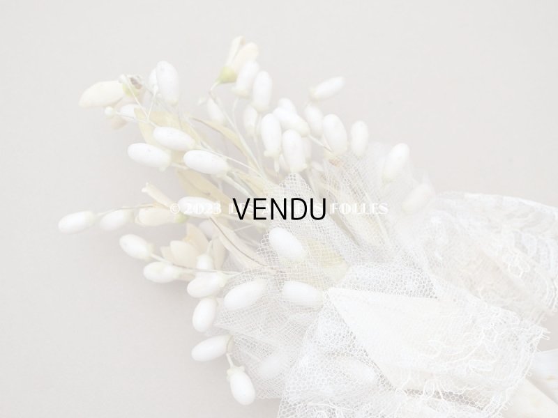 画像6: 1900年代 アンティーク ワックスフラワーのブーケ　ウェディングブーケ 　結婚式 