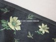 画像4: 19世紀 アンティーク シルク製ファブリック　ライムグリーンの花模様　ジャガード織　48×129cm