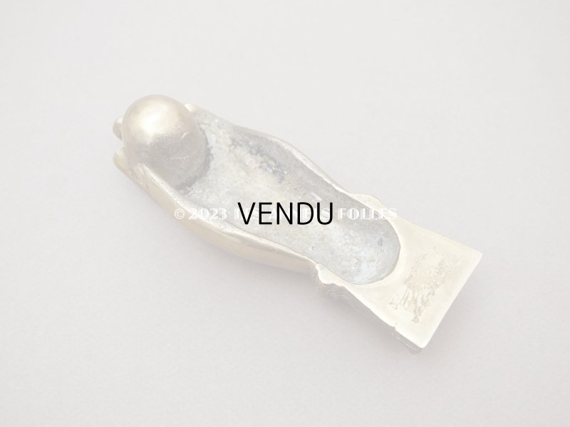 画像6: アンティーク ハンドモチーフのペーパーウェイト ブロンズ製