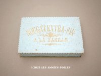 19世紀末 アンティーク ヌガーのお菓子箱 NOUGAT EXTRA-FIN A LA VANILLE