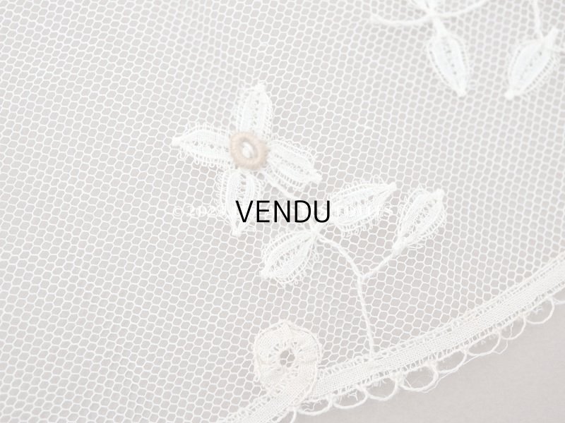 画像5: 1930年代 アンティーク 幅広 プリンセスレース　エクリュ　1m 幅16cm