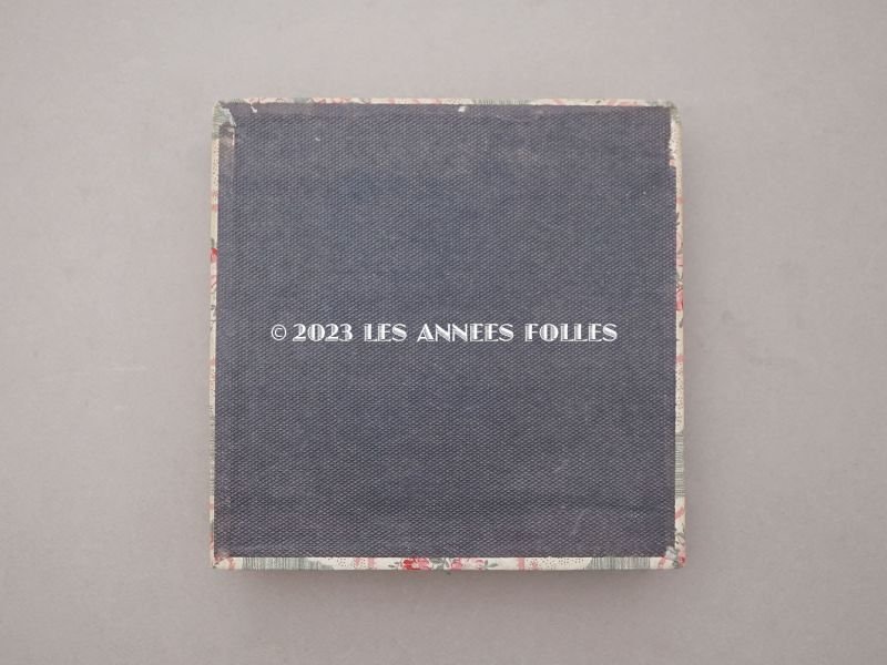 画像8: 1900年頃 アンティーク 薔薇模様 カルトナージュボックス