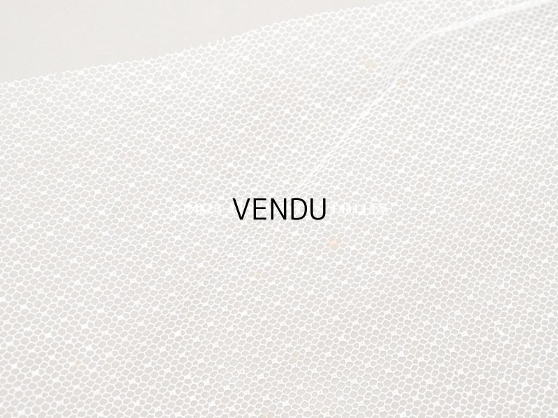 画像5:  アンティーク チュールレースのファブリック　ドット柄 100×170cm