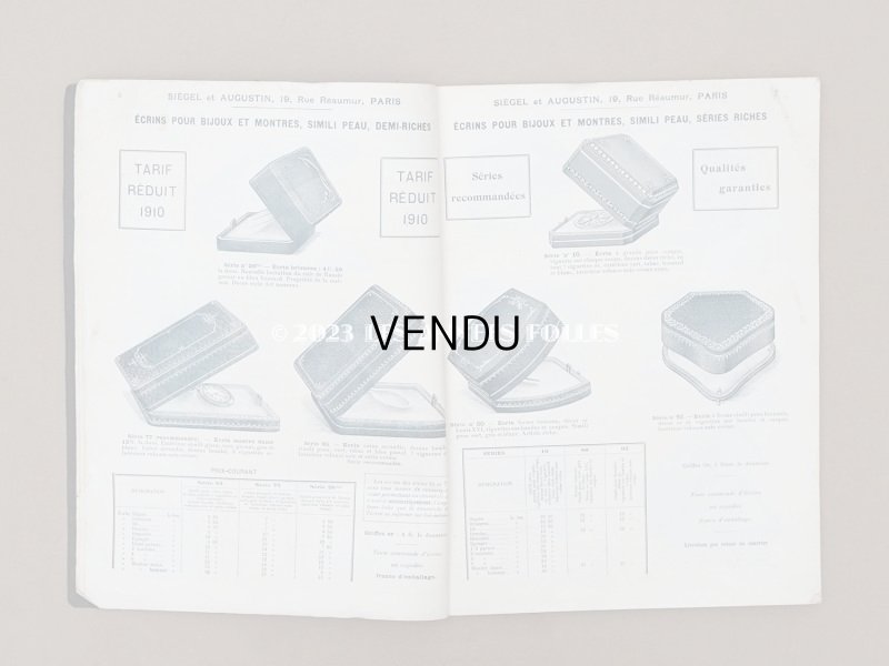 画像4: 1910年 アンティーク ジュエラー用 什器のカタログ - SIEGEL & AUGUSTIN -