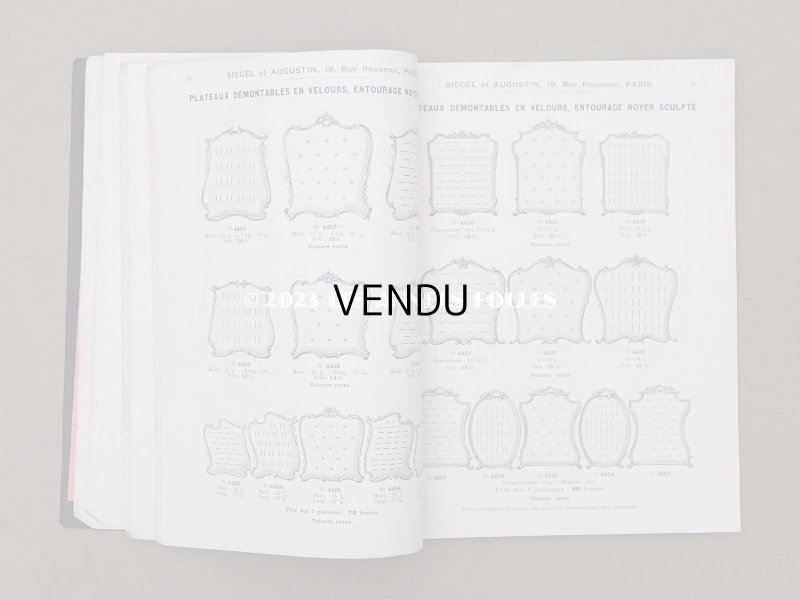 画像7: 1910年 アンティーク ジュエラー用 什器のカタログ - SIEGEL & AUGUSTIN -