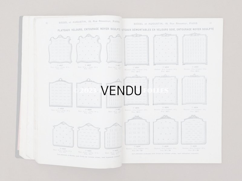 画像8: 1910年 アンティーク ジュエラー用 什器のカタログ - SIEGEL & AUGUSTIN -