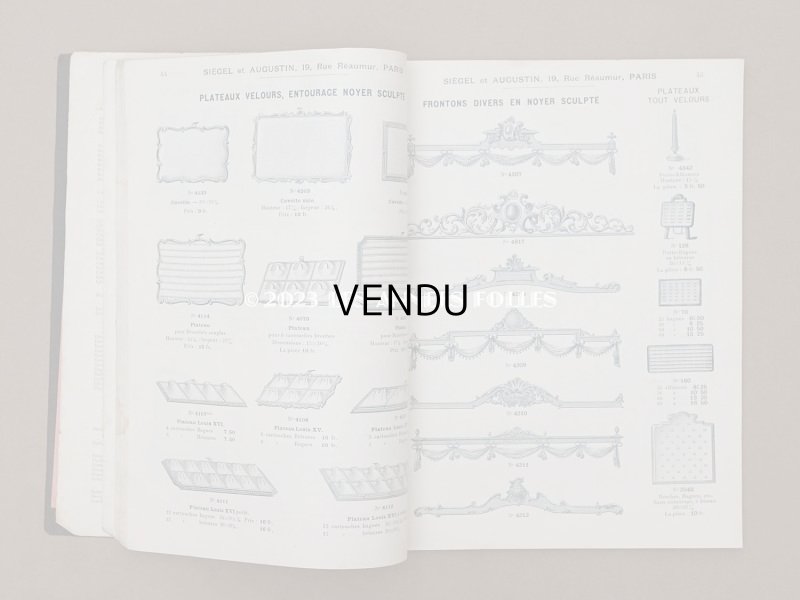 画像6: 1910年 アンティーク ジュエラー用 什器のカタログ - SIEGEL & AUGUSTIN -
