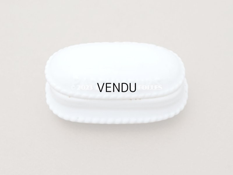 画像3:  アンティーク GELLE FRERES 歯磨き粉ケース パールリム　セラミック製 - GELLE FRERES PARIS -