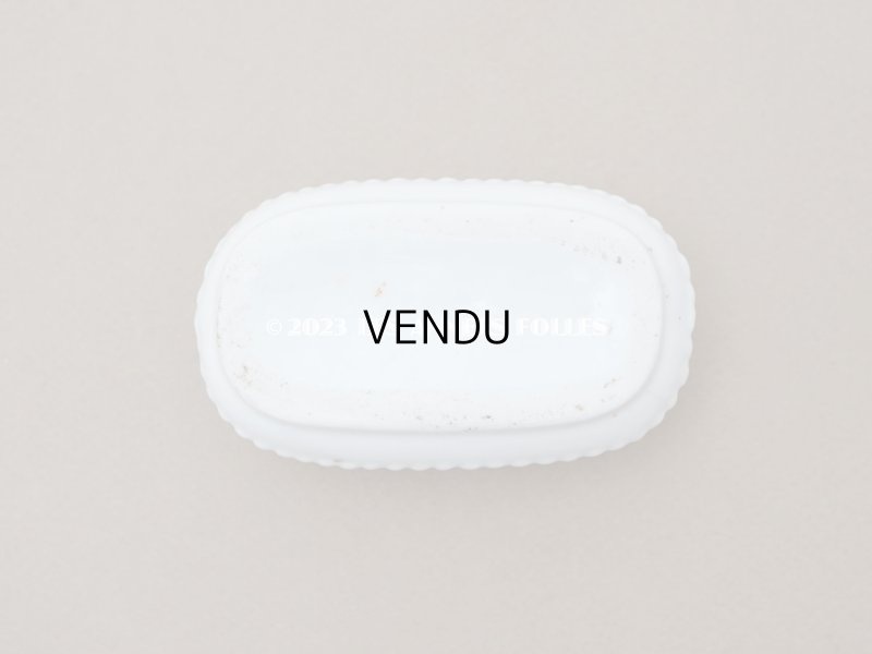 画像4:  アンティーク GELLE FRERES 歯磨き粉ケース パールリム　セラミック製 - GELLE FRERES PARIS -