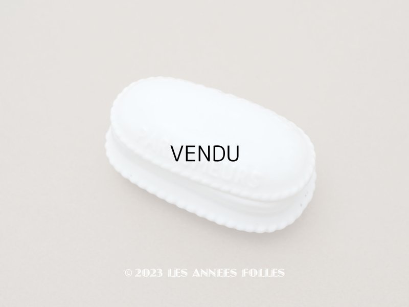 画像1:  アンティーク GELLE FRERES 歯磨き粉ケース パールリム　セラミック製 - GELLE FRERES PARIS -