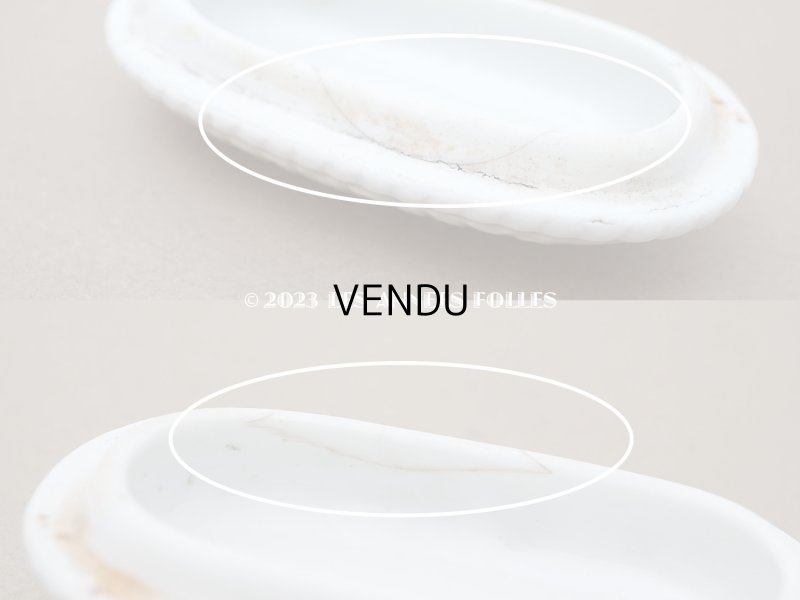 画像6:  アンティーク GELLE FRERES 歯磨き粉ケース パールリム　セラミック製 - GELLE FRERES PARIS -