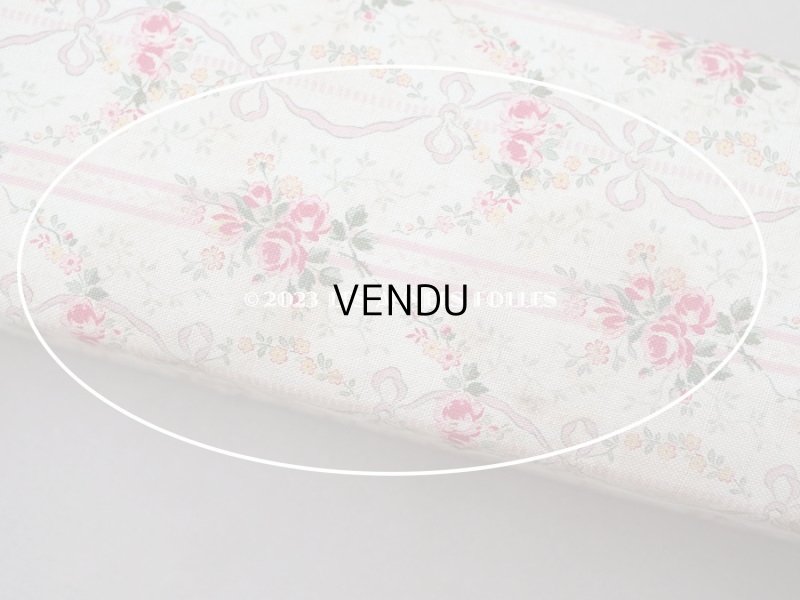 画像10: 1900年頃 アンティーク 薔薇&リボンのガーランド カルトナージュボックス