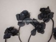 画像7: アンティーク 黒のパルマスミレの布花