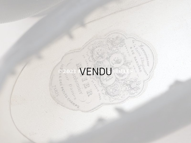 画像9: 1855~1865年 アンティーク シューズ　ヴィクトリア女王御用達 - MEIER -