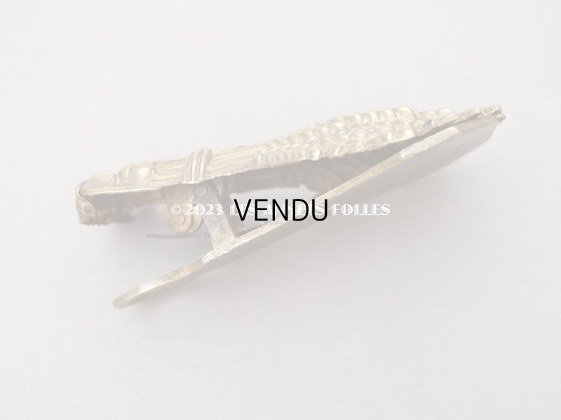 画像5: アンティーク 麦束モチーフのクリップ 