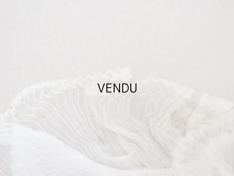 画像13: 19世紀末 アンティーク シルクシフォンの3段プリーツリボン 39cm 4.6cm幅 