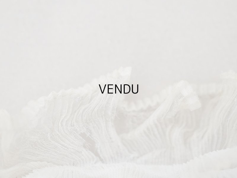 画像12: 19世紀末 アンティーク シルクシフォンの3段プリーツリボン 39cm 4.6cm幅 