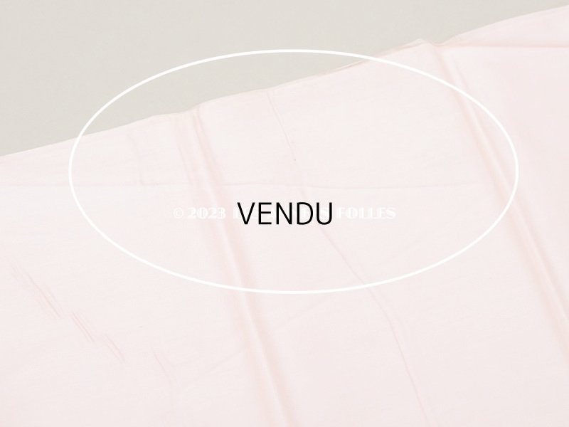 画像5: アンティーク ピンクのコットンファブリック 68×197cm