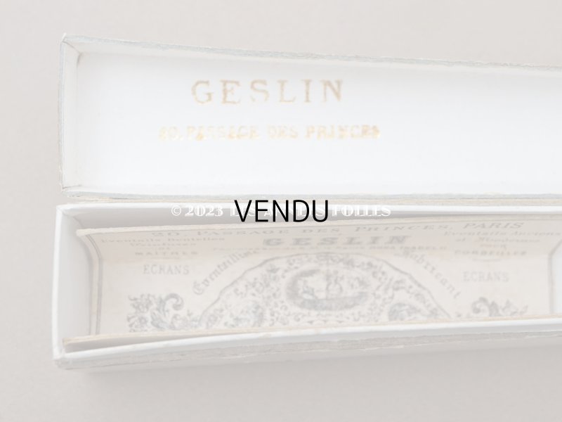 画像14: アンティーク 箱入り『マルキーズ・ ドゥ・セヴィニエ』のファン - MARQUISE DE SEVIGNE PARIS -