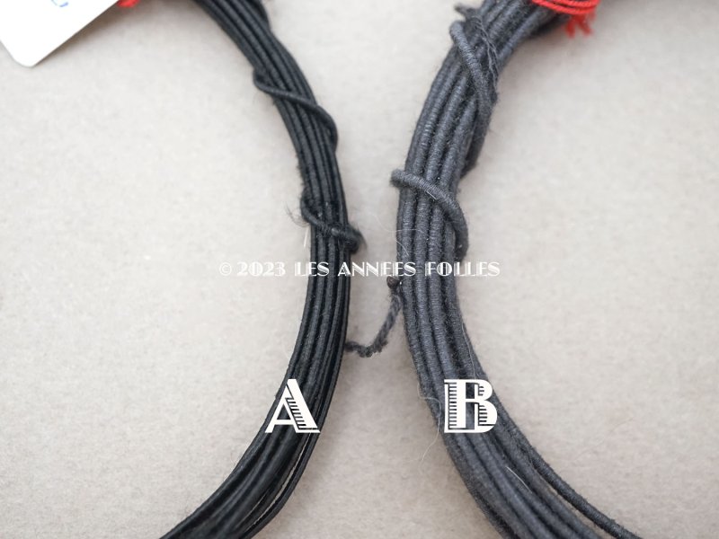 画像3: アンティーク ドールハット用 ワイヤー ブラック&チャコールグレイ 約3.5m