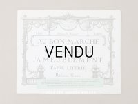 アンティーク ボンマルシェのカタログ　カーテン＆ベッドカバー RIDEAUX BLANCS - AU BON MARCHE -