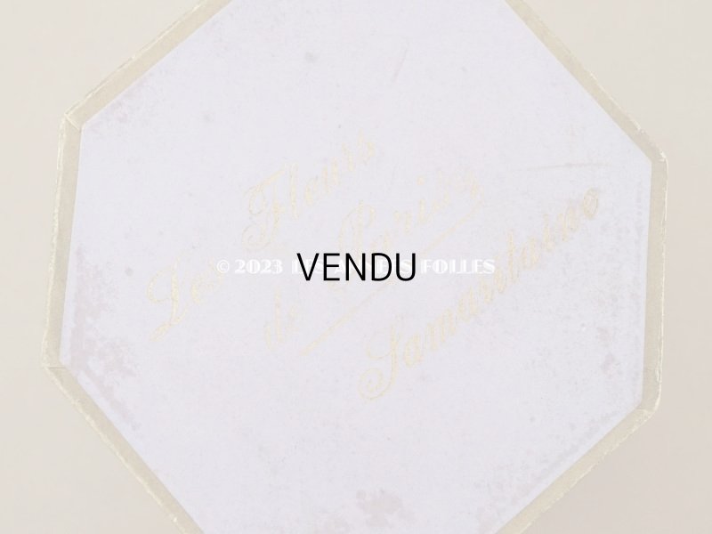 画像13: アンティーク オリジナルボックス入り 菫の布花 パルマスミレ LES FLEURS DE PARIS - GRANDS MAGASINS DE LA SAMARITAINE -