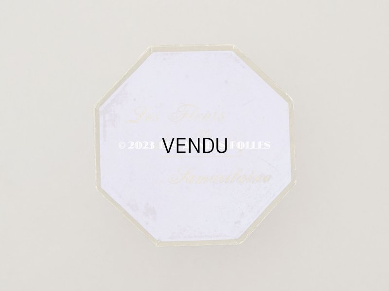 画像12: アンティーク オリジナルボックス入り 菫の布花 パルマスミレ LES FLEURS DE PARIS - GRANDS MAGASINS DE LA SAMARITAINE -