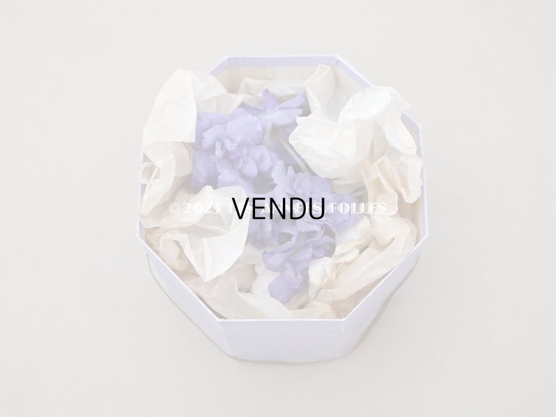 画像8: アンティーク オリジナルボックス入り 菫の布花 パルマスミレ LES FLEURS DE PARIS - GRANDS MAGASINS DE LA SAMARITAINE -