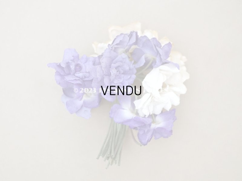 画像3: アンティーク オリジナルボックス入り 菫の布花 パルマスミレ LES FLEURS DE PARIS - GRANDS MAGASINS DE LA SAMARITAINE -